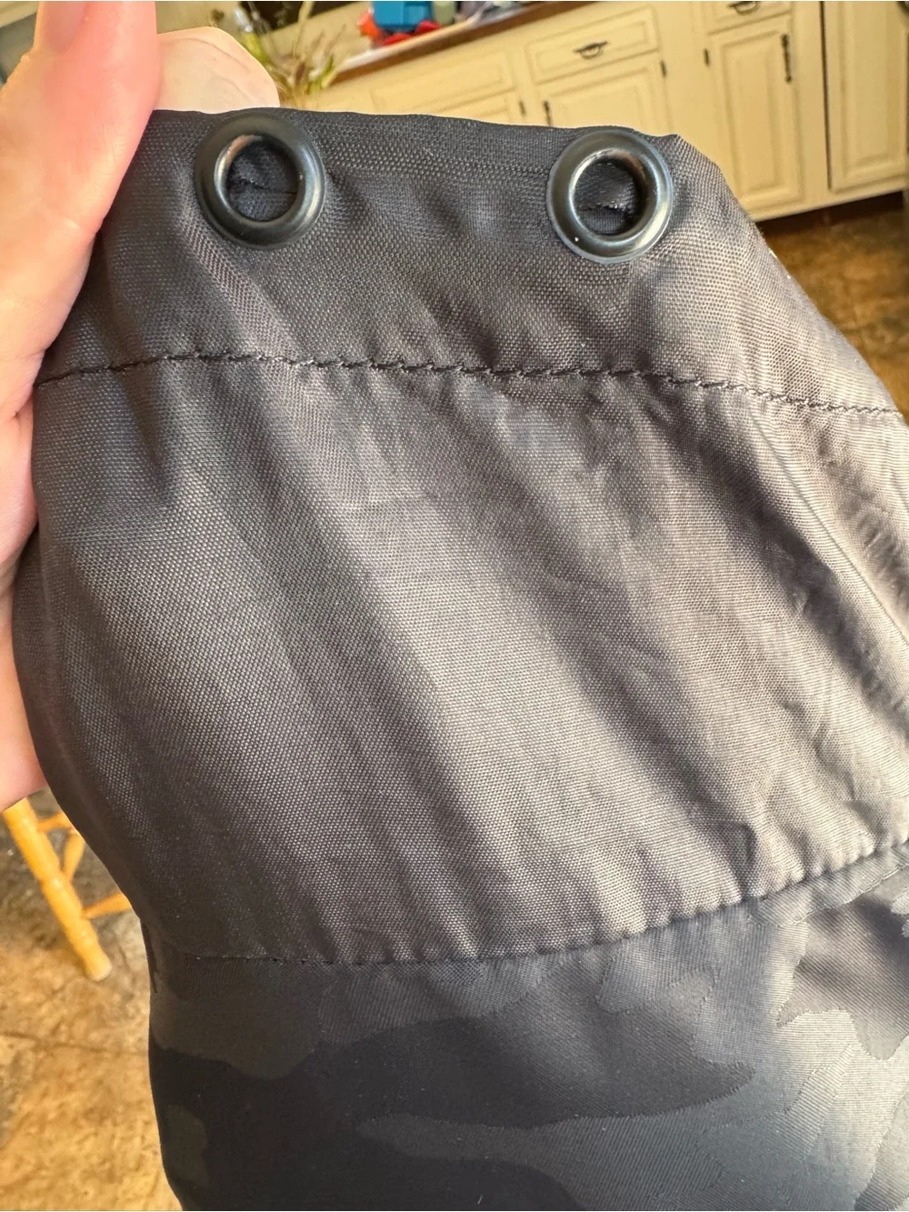 Athleta Venture Utility Backpack Black Camo Laptop Pocket Gym Work waterproof